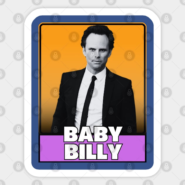 Baby billy (90s retro) Sticker by GorilaFunk